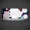 Abstract background social media cover desgin