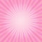 Abstract background. Soft Pink rays background. Vector