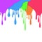 Abstract background splashing paint. Paint colorful dripping background