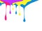 Abstract background splashing paint. Paint colorful dripping background