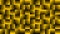 Abstract background of squares of golden and black colors