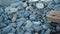 Abstract background with stones. Pebbles, coast. Abstract background with stones.