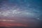 Abstract background, sunset sky with blue and pink shades, natural texture