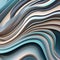 Abstract background with swirling waves and fluid shapes in cool tones Relaxing and meditative illustration for wellness or spa-