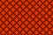 Abstract background texture in geometric ornamental style in orange and Lush Lava color. symmetric design template with red,