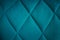 Abstract background of triangles in fabric in blue colors.