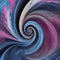 abstract background with water A blue marble spiral abstract background with a colorful and dynamic composition.