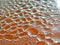 Abstract background of water on an orange background