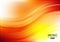 Abstract background with wave orange and yellow radient color
