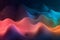 Abstract background with a waves effect in vibrant purple and blue colors, creating a dynamic and energetic visual. Ai generated