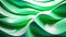 abstract background with waves and splashes, white gold and emerald abstract background.