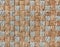 Abstract background weave of cork and rope