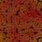 Abstract bacteria cells seamless texture or background