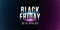 Abstract banner for black friday. Grand sale. Effect halftone. Glowing dots. Modern design for your business project. Stylish