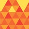 Abstract Banners Triangle Orange Colour Vector
