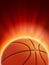 Abstract basketball background