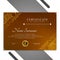 Abstract beautiful certificate template design