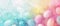 Abstract beautiful spring colours easter eggs background
