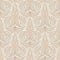 Abstract beige floral seamless background