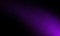 Abstract black background with bright purple color shaft of light or color splash in bottom corner