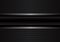 Abstract black banner silver line on dark gray circle mesh design luxury background texture vector.