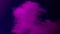 Abstract black deep purple color mixture multi colors effects smoky fog background.