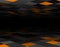 Abstract black and orange squares background