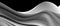 An abstract black and white background with curves, in the style of streamline elegance