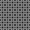 Abstract black and white geometry seamless pattern