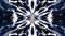 Abstract black and white kaleidoscope background. Animation. Beautiful hypnotic kaleidoscope motion, rotation and