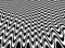 Abstract of black and white op art mesh pattern background