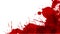 Abstract blood stain spill splatter texture background