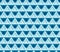 Abstract blue 3d background made of connected triangles (seamless)