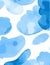 Abstract Blue Aesthetic, watercolor backgrounds, seamless pattern