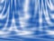 Abstract blue background - curtain and waves