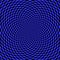 Abstract blue background. Rotation movement illusion.