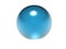 Abstract blue ball