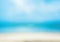 Abstract blue beach - vector background