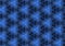 Abstract blue black block pattern wallpaper.