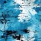 Abstract blue and black paint splatters with baroque brushwork (tiled)