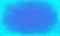 Abstract blue bright simple saturated grunge background with bright color border around the edges. Primitive classic background