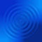 Abstract blue concentric circles
