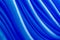 Abstract blue curves background