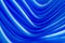 Abstract blue curves background