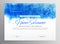 Abstract blue diploma certificate design