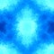 Abstract blue eye of enlightenment universe background