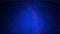 Abstract blue futuristic cyber space background. Blue and red lights cyber HUD interface motion graphics animation.