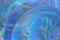 Abstract blue gradient iridescent pearlescent background