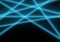 Abstract blue light laser beam on black technology background vector