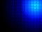 Abstract blue lighting over glass wall,